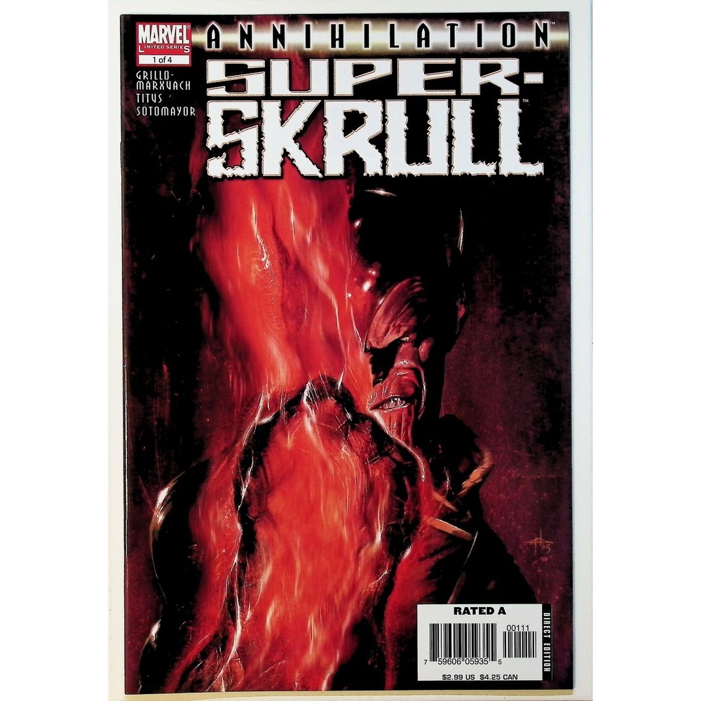 Annihilation Super-Skrull Marvel Comics Limited Series‎ Set Issues 1-4 Sci-Fi - Picture 2 of 5